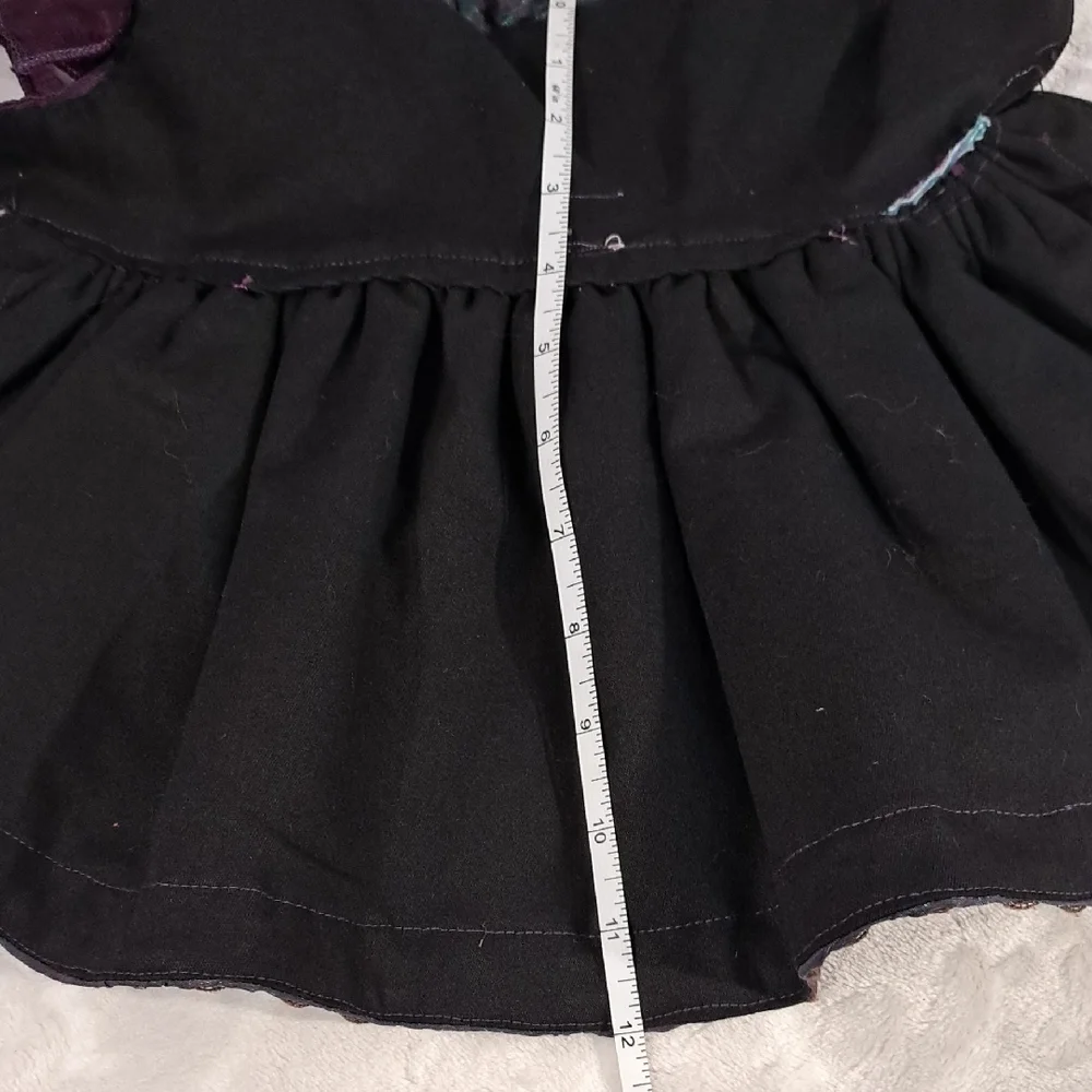 NWT Chic Purple and Green Dog Dress